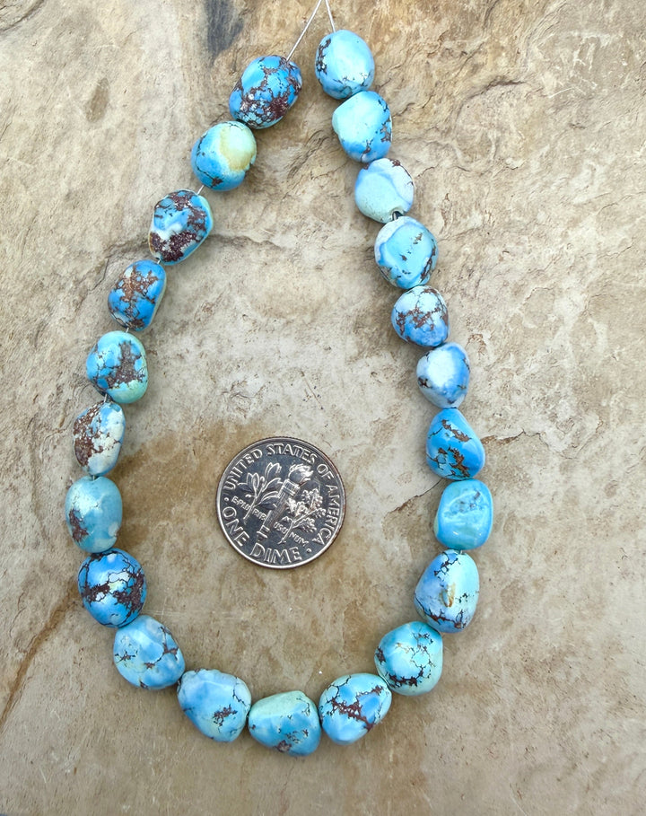 RARE AA+ Golden Hills Turquoise (Kazakhstan) Large Rounded