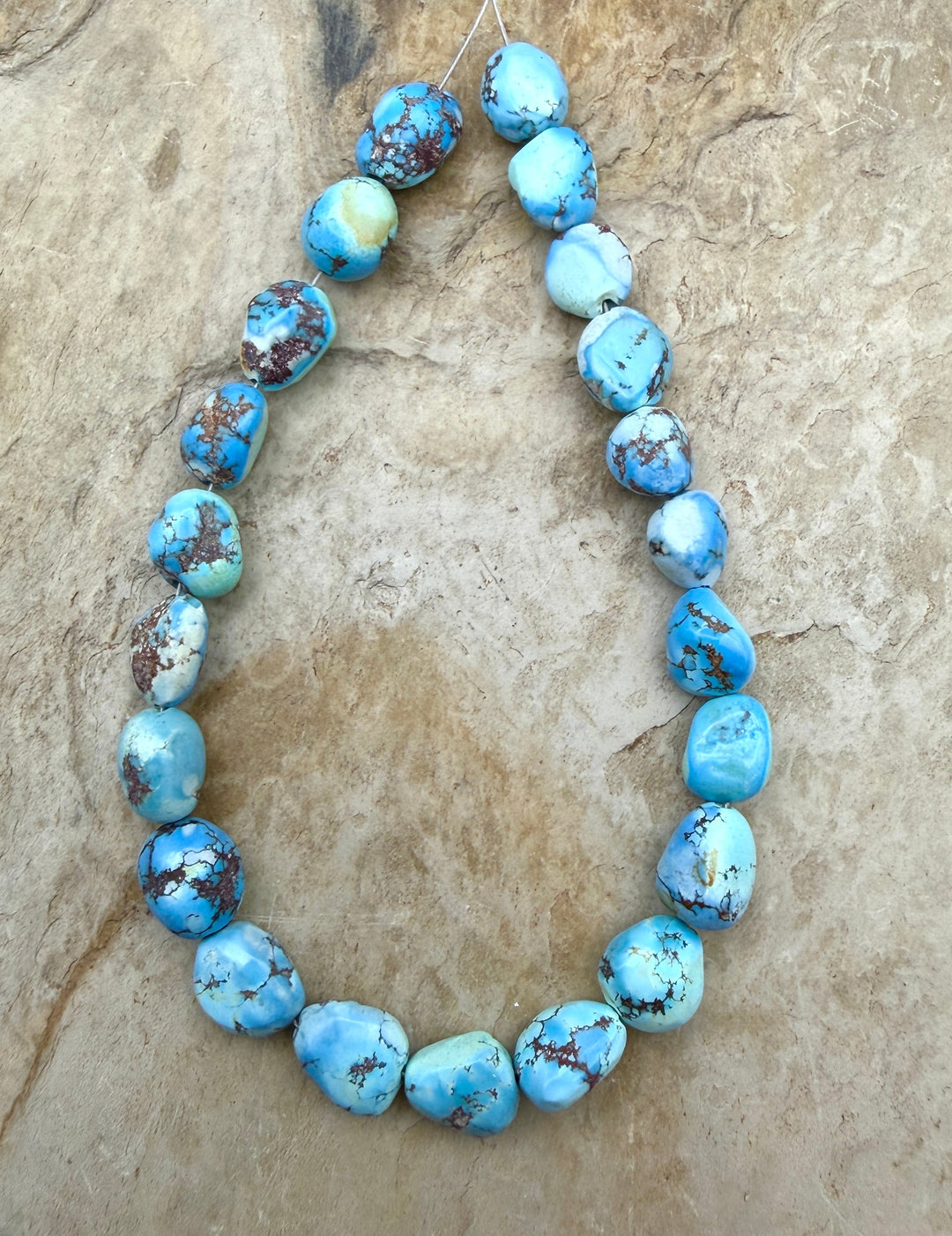 RARE AA+ Golden Hills Turquoise (Kazakhstan) Large Rounded