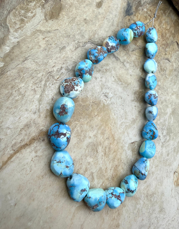 RARE AA+ Golden Hills Turquoise (Kazakhstan) Large Rounded