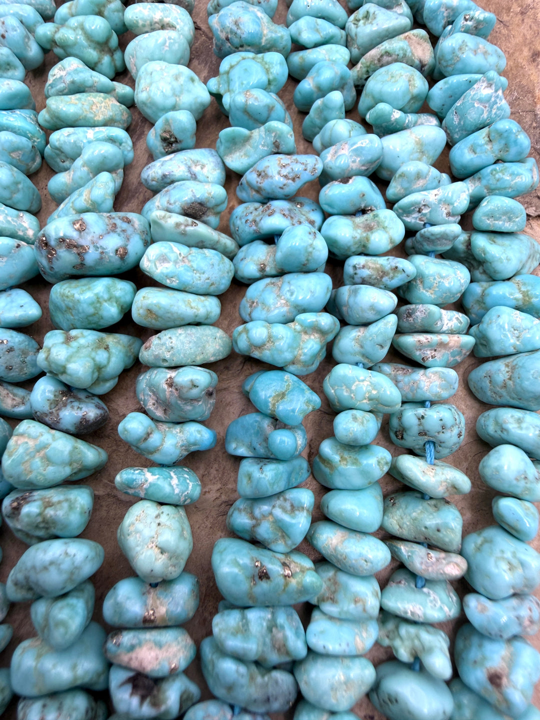RARE AAA+ Alcran Grand Turquoise (Mexico) with Pyrite