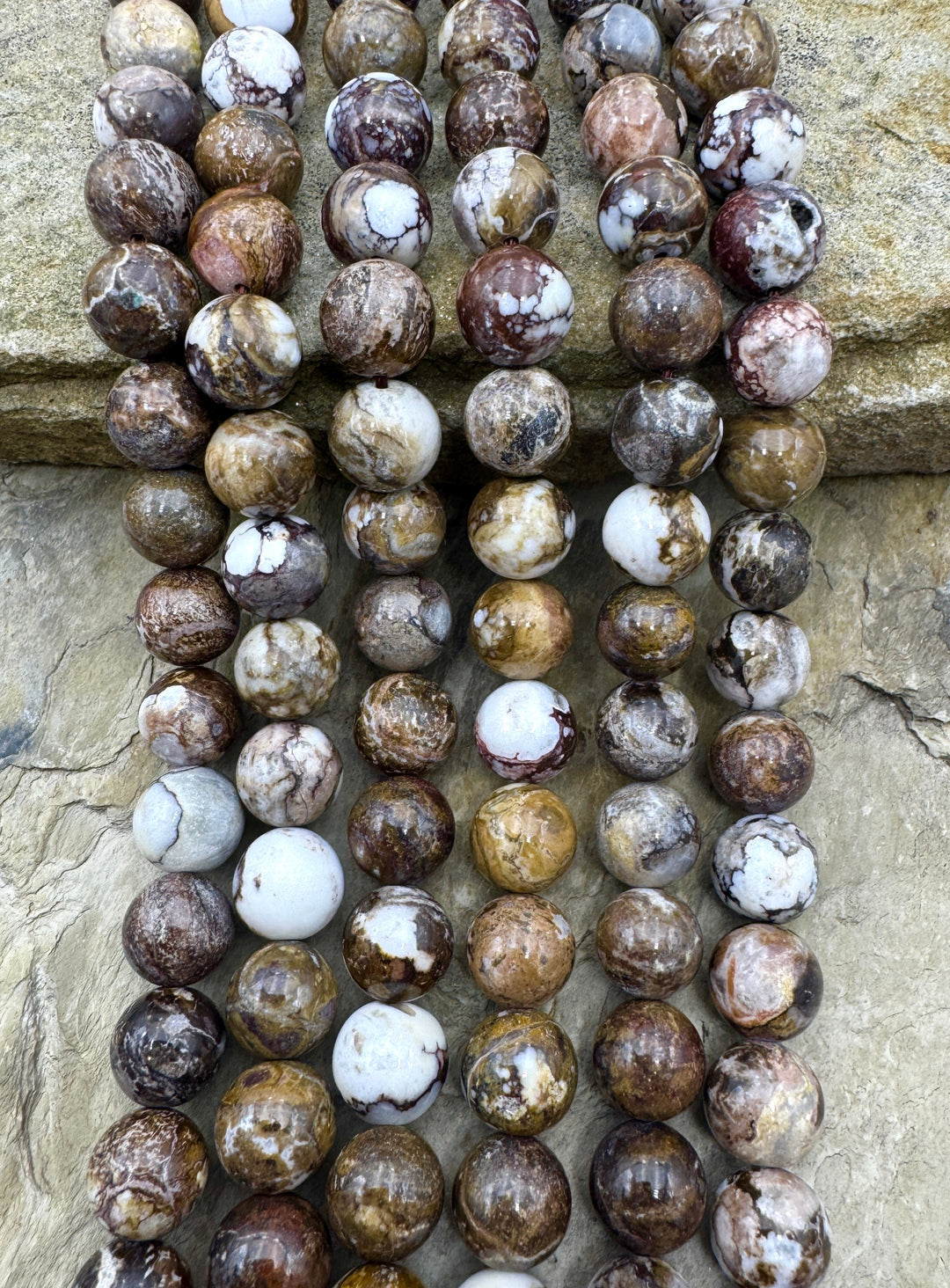 RARE AAA + Arizona Wild Horse 12mm Round Beads Strand 16