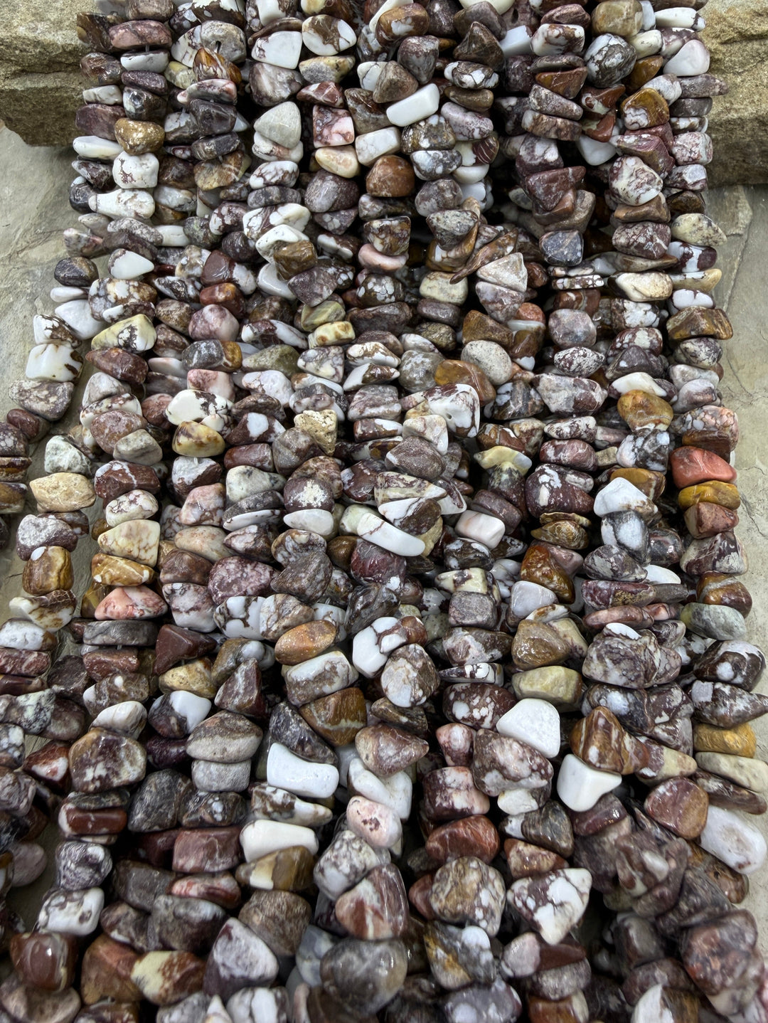 RARE AAA+ Arizona Wild Horse (5-7mm) Chip Beads Strand 18