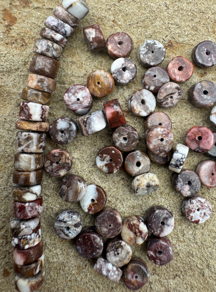 RARE AAA + Arizona Wild Horse 5mm Heishi Beads Package