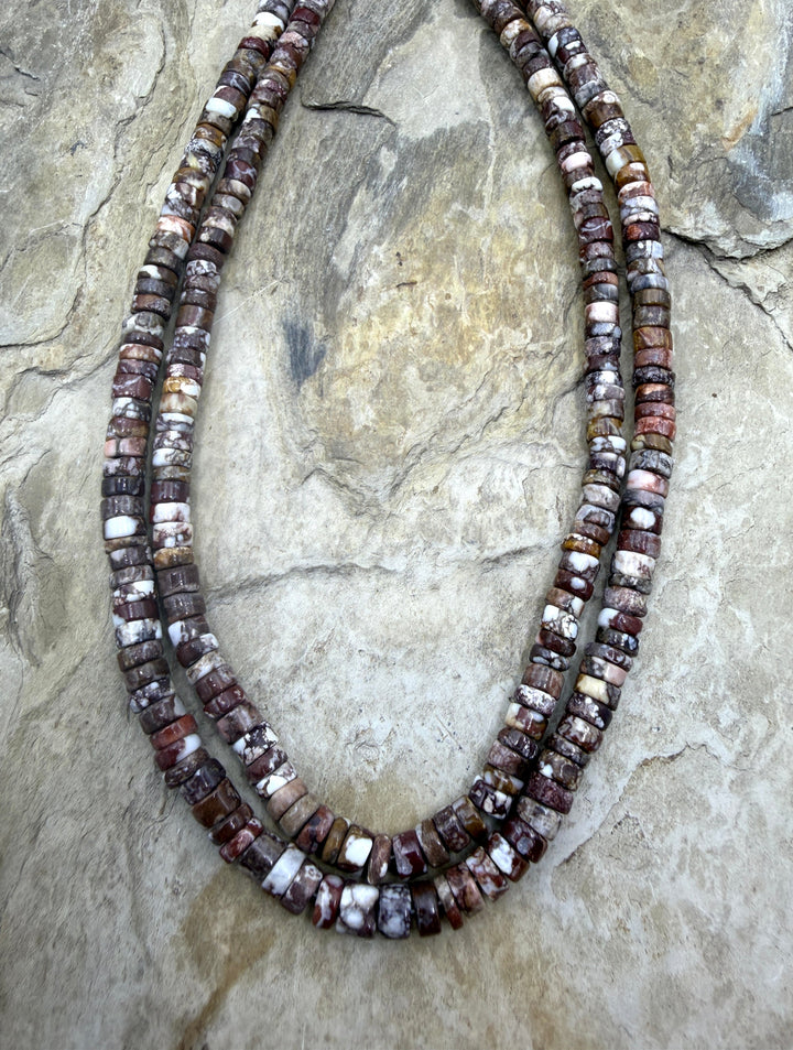 RARE AAA+ Arizona Wild Horse 5mm Heishi Beads Strand ONE 16