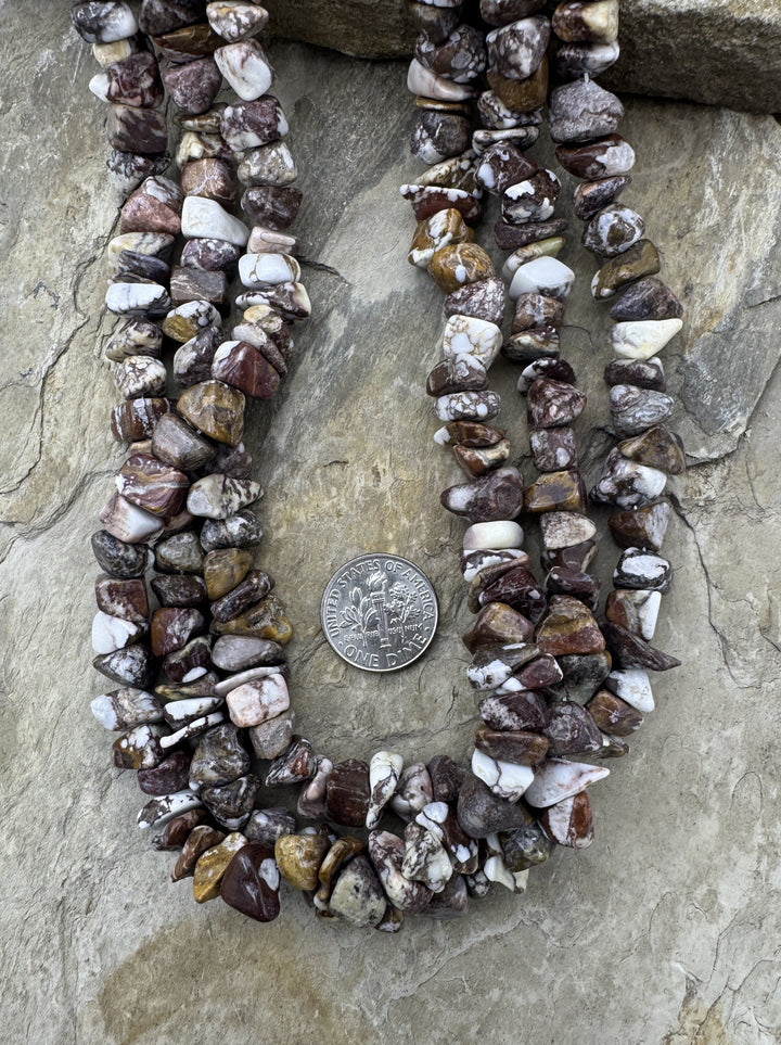 RARE AAA+ Arizona Wild Horse (7-10mm) Chip Beads Strand 18