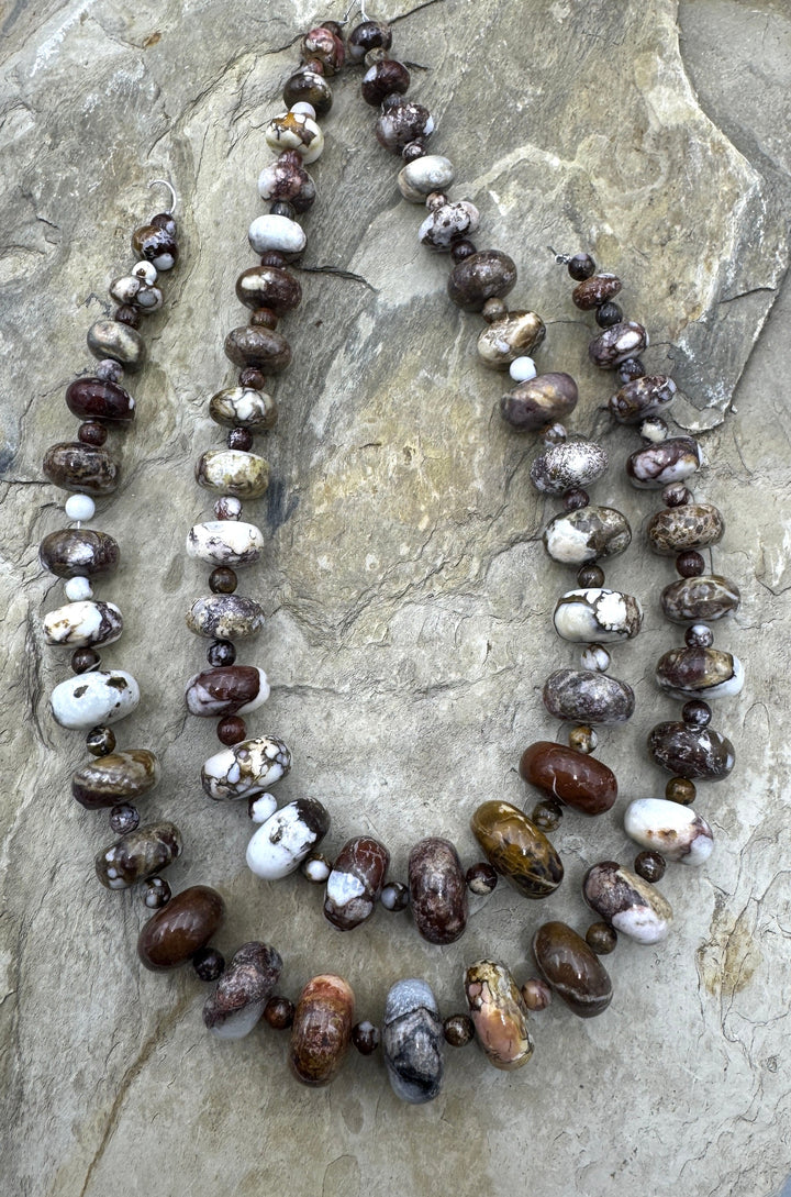 RARE AAA + Arizona Wild Horse BIG 8-15mm Rondelle Beads