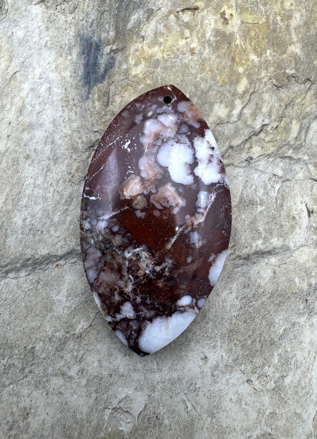 RARE AAA+ Arizona Wild Horse Focal Pendant Bead 22x40mm