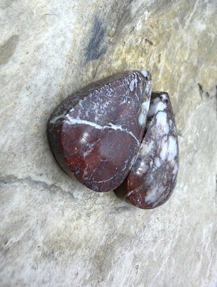 RARE AAA+ Arizona Wild Horse Matching Earring Slab Bead