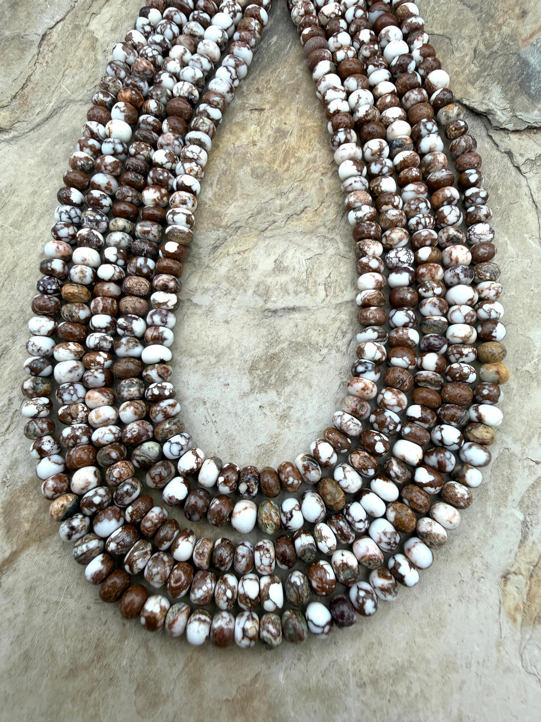 RARE AAA+ Arizona Wild Horse Small Rondelle Beads 5mm (More