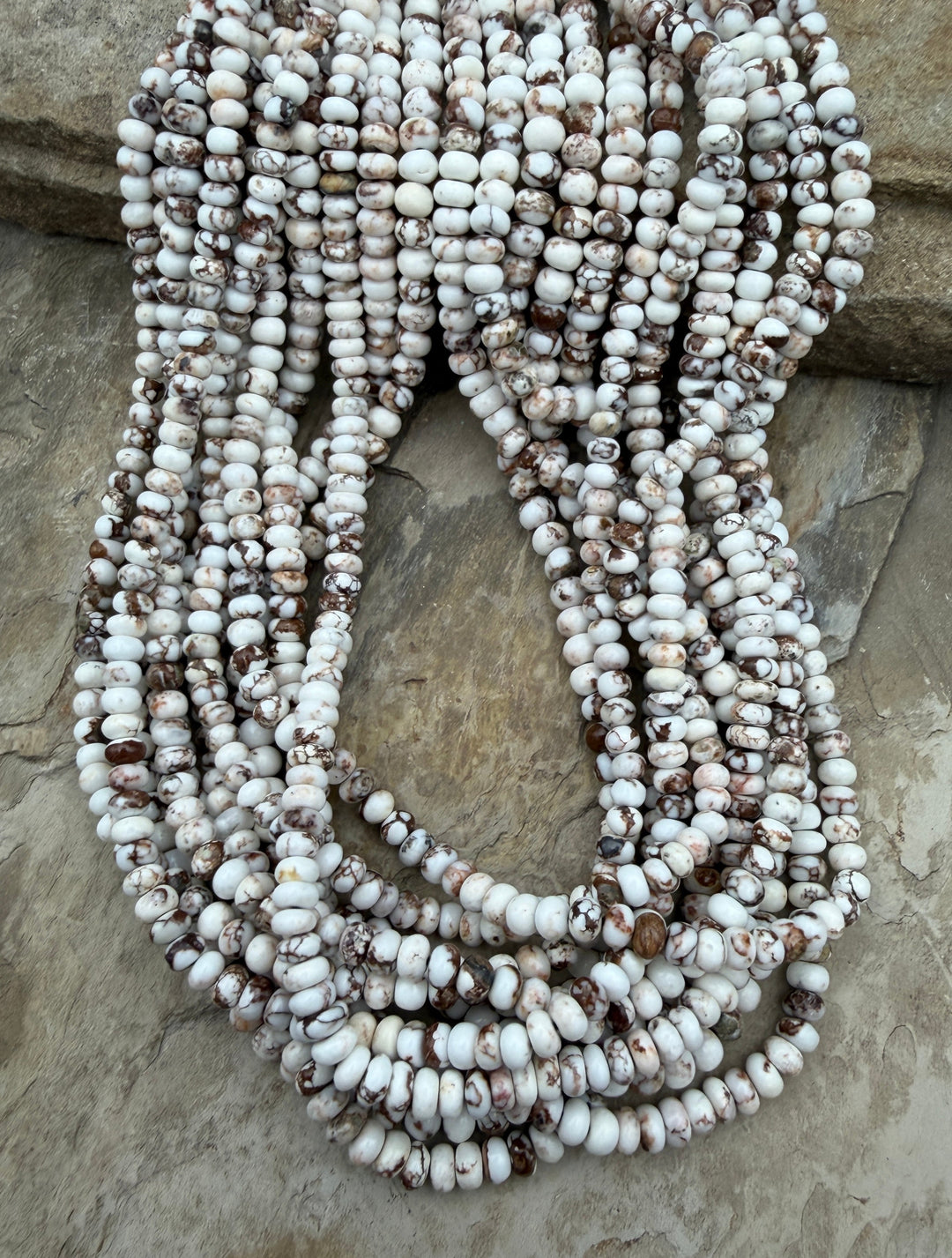 RARE AAA+ Arizona Wild Horse Small Rondelle Beads 5mm (More