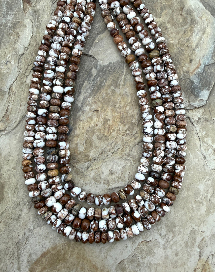 RARE AAA+ Arizona Wild Horse Small Rondelle Beads 6mm (More