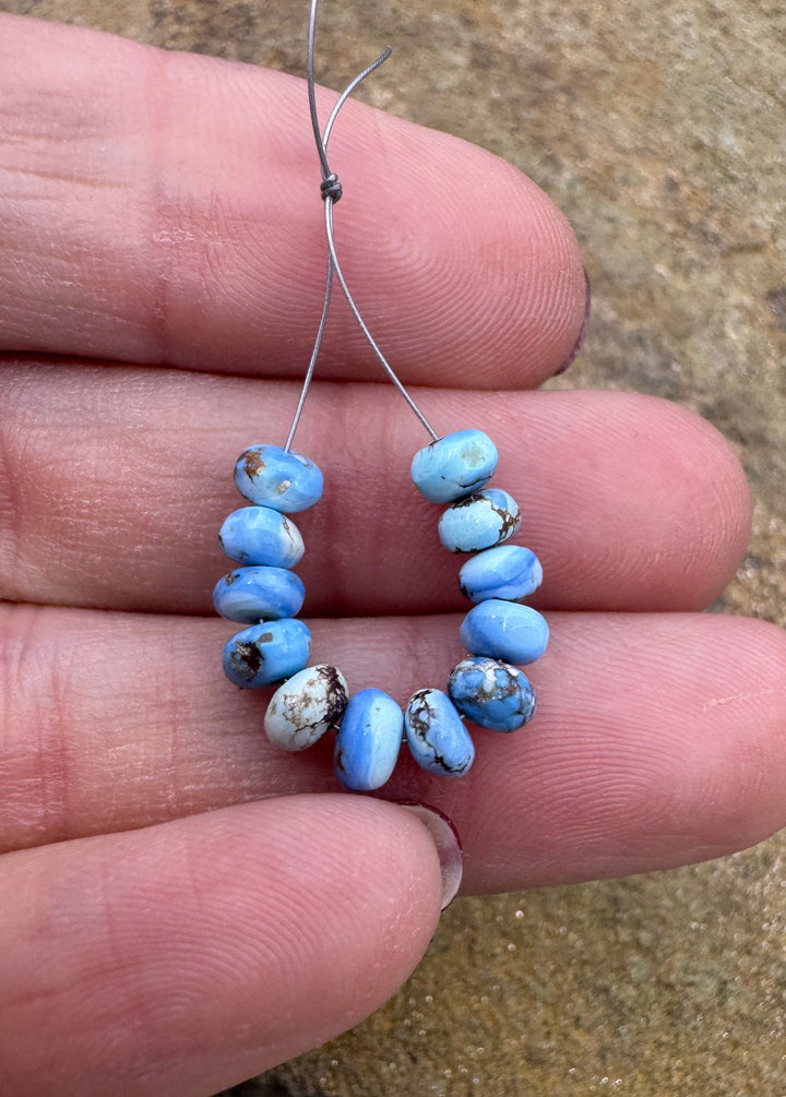 RARE AAA+ Golden Hills Turquoise (Kazakhstan) 4mm Handcut