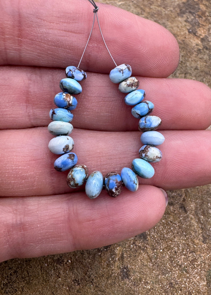 RARE AAA+ Golden Hills Turquoise (Kazakhstan) 5-5.5mm