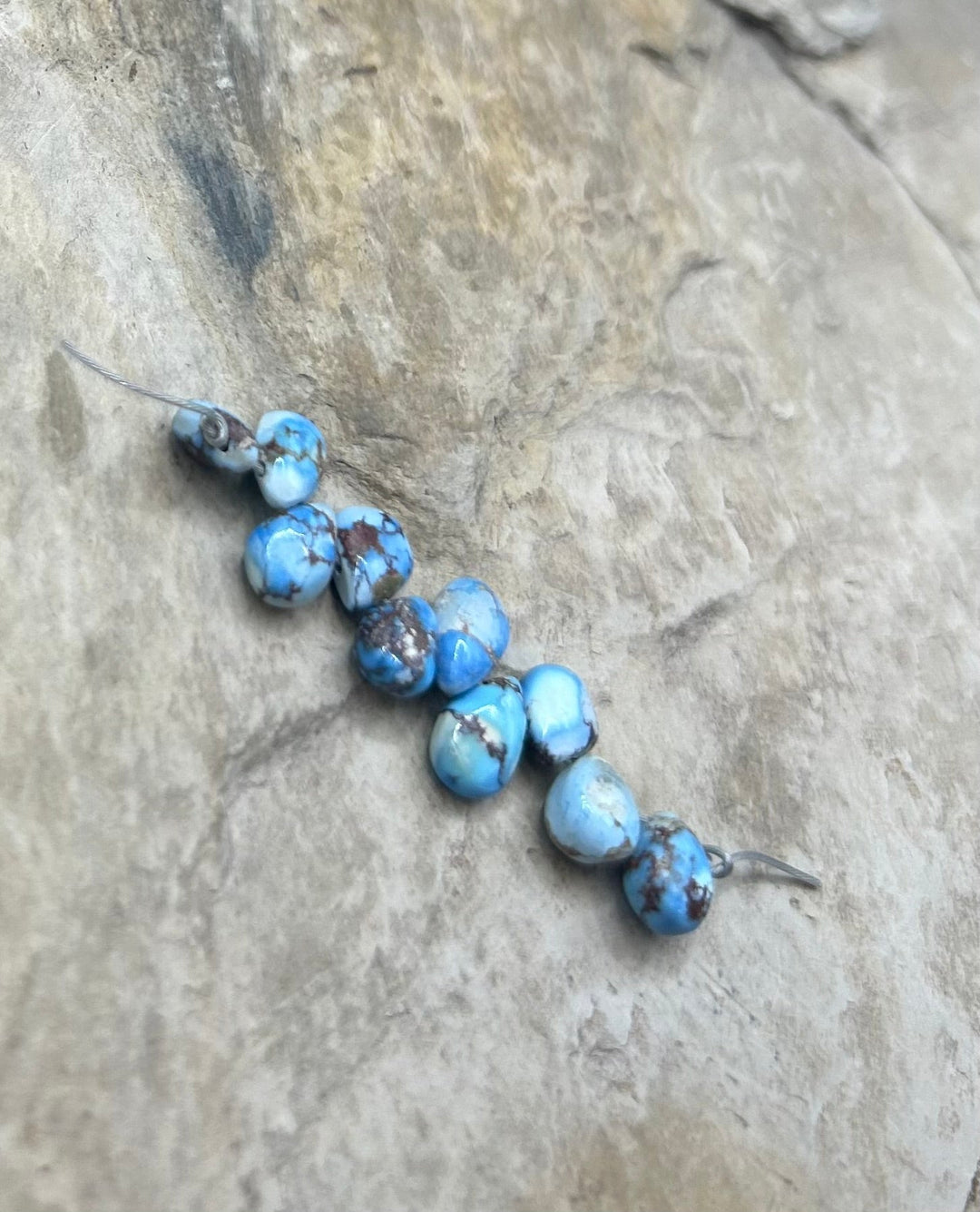 RARE AAA+ Golden Hills Turquoise (Kazakhstan) Briolette