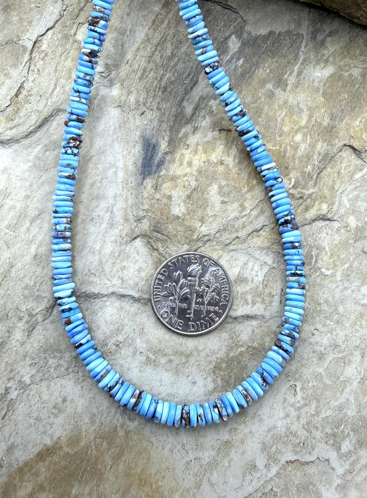 RARE AAA+ Golden Hills Turquoise (Kazakhstan) Button Beads