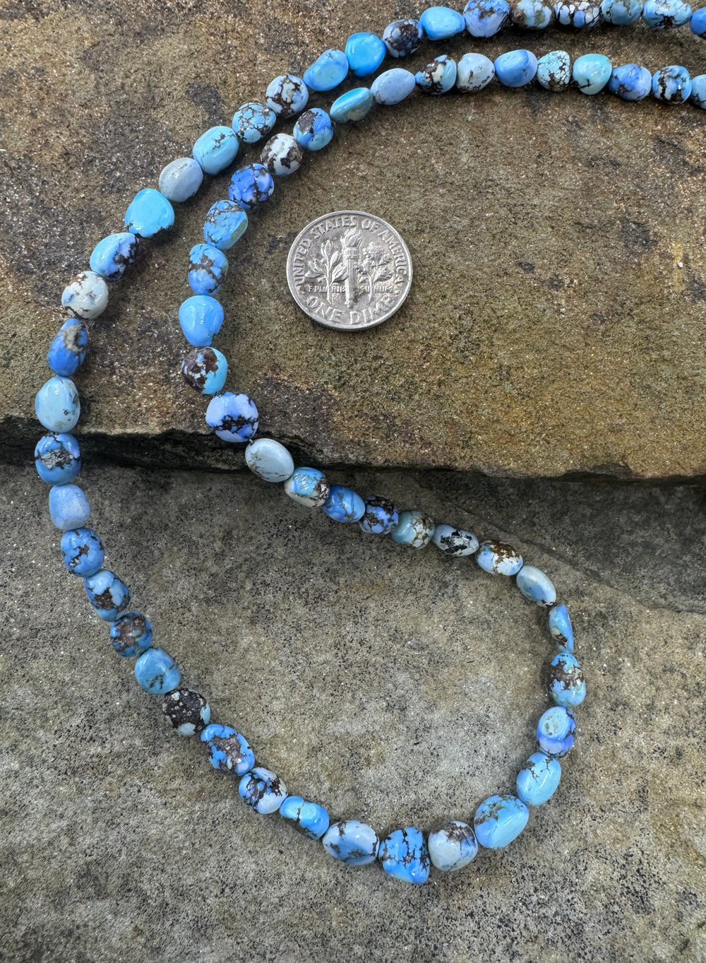 RARE AAA+ Golden Hills Turquoise (Kazakhstan) Graduated