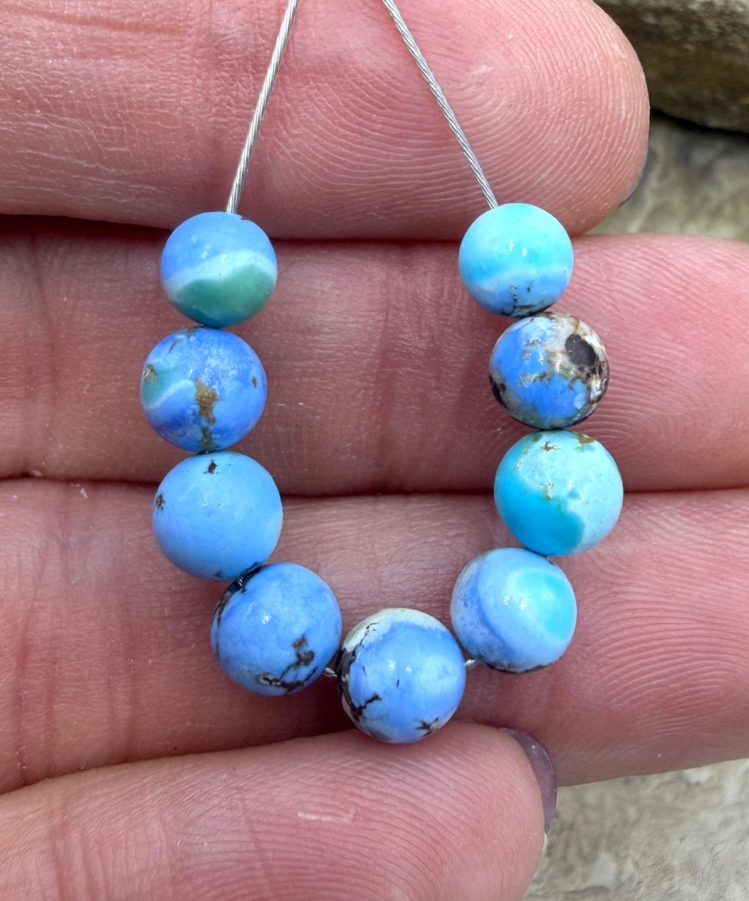 RARE AAA+ Golden Hills Turquoise (Kazakhstan) Graduated