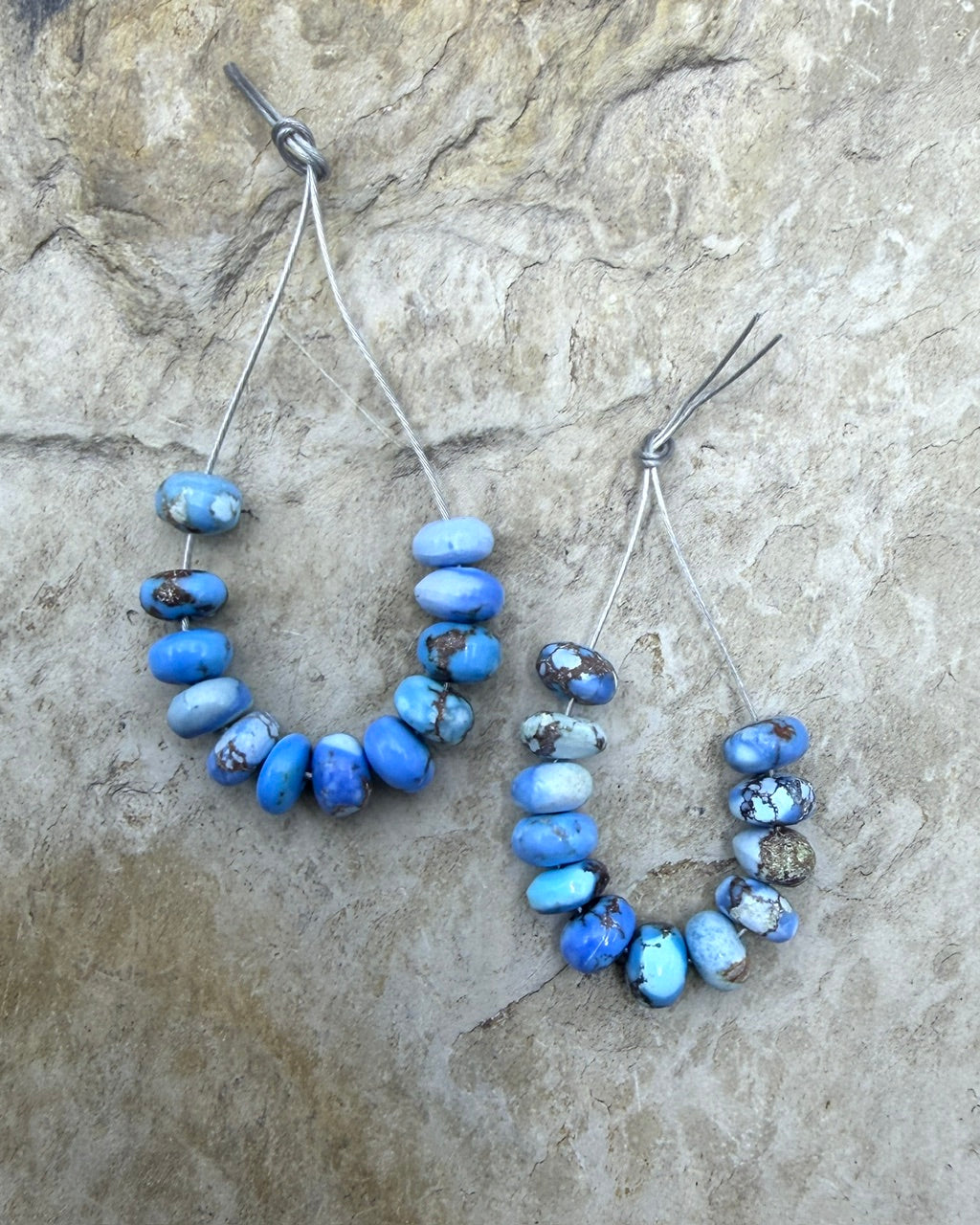 RARE AAA+ Golden Hills Turquoise (Kazakhstan) Handcut 4-5mm