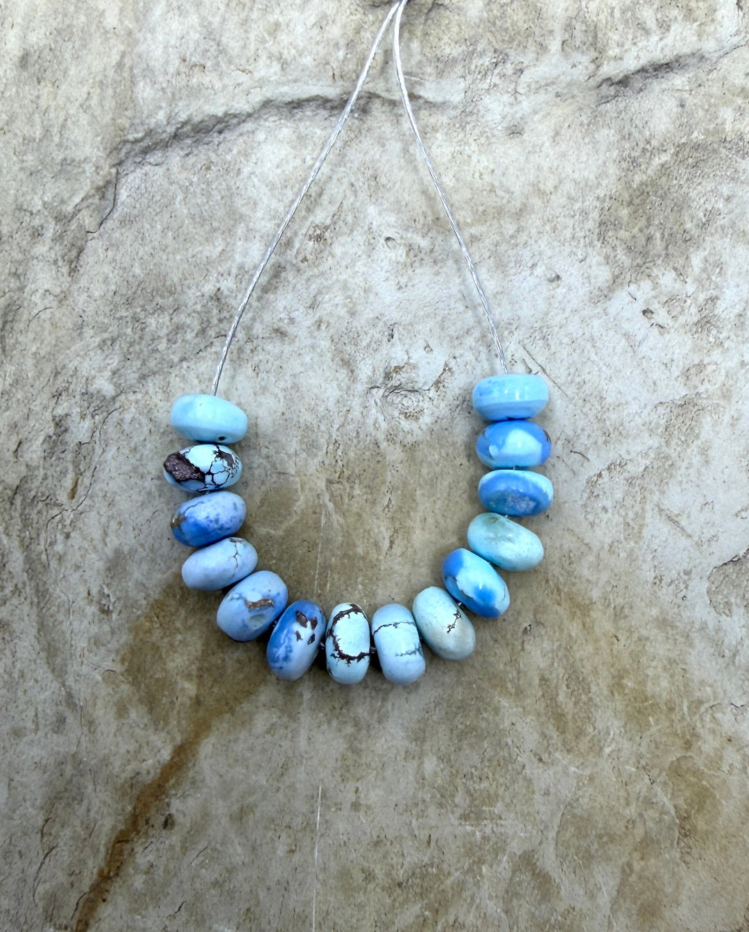 RARE AAA+ Golden Hills Turquoise (Kazakhstan) Handcut 5mm