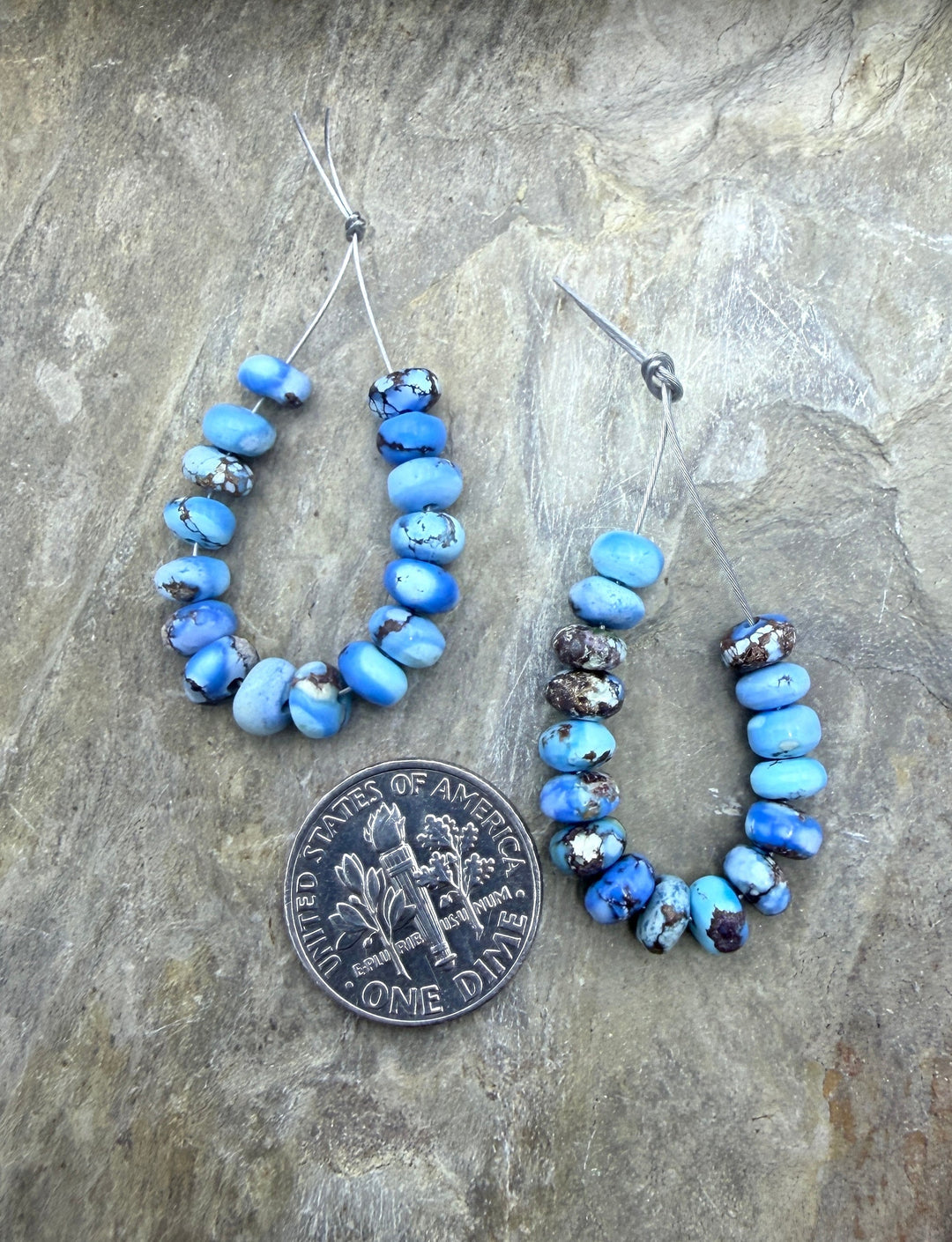 RARE AAA+ Golden Hills Turquoise (Kazakhstan) Handcut 5mm