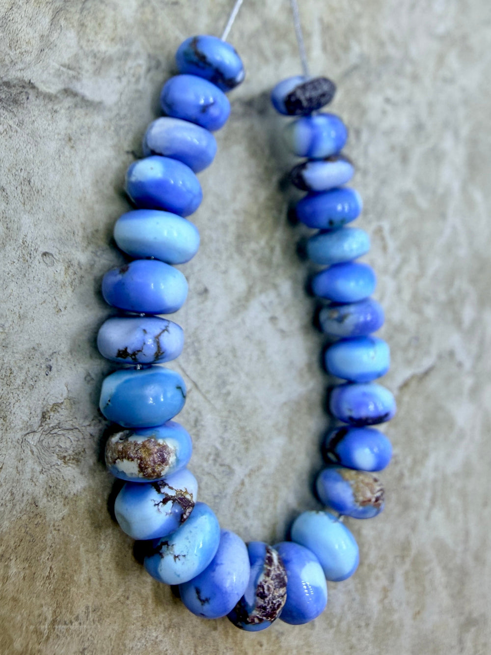 RARE AAA+ Golden Hills Turquoise (Kazakhstan) Handcut 5mm