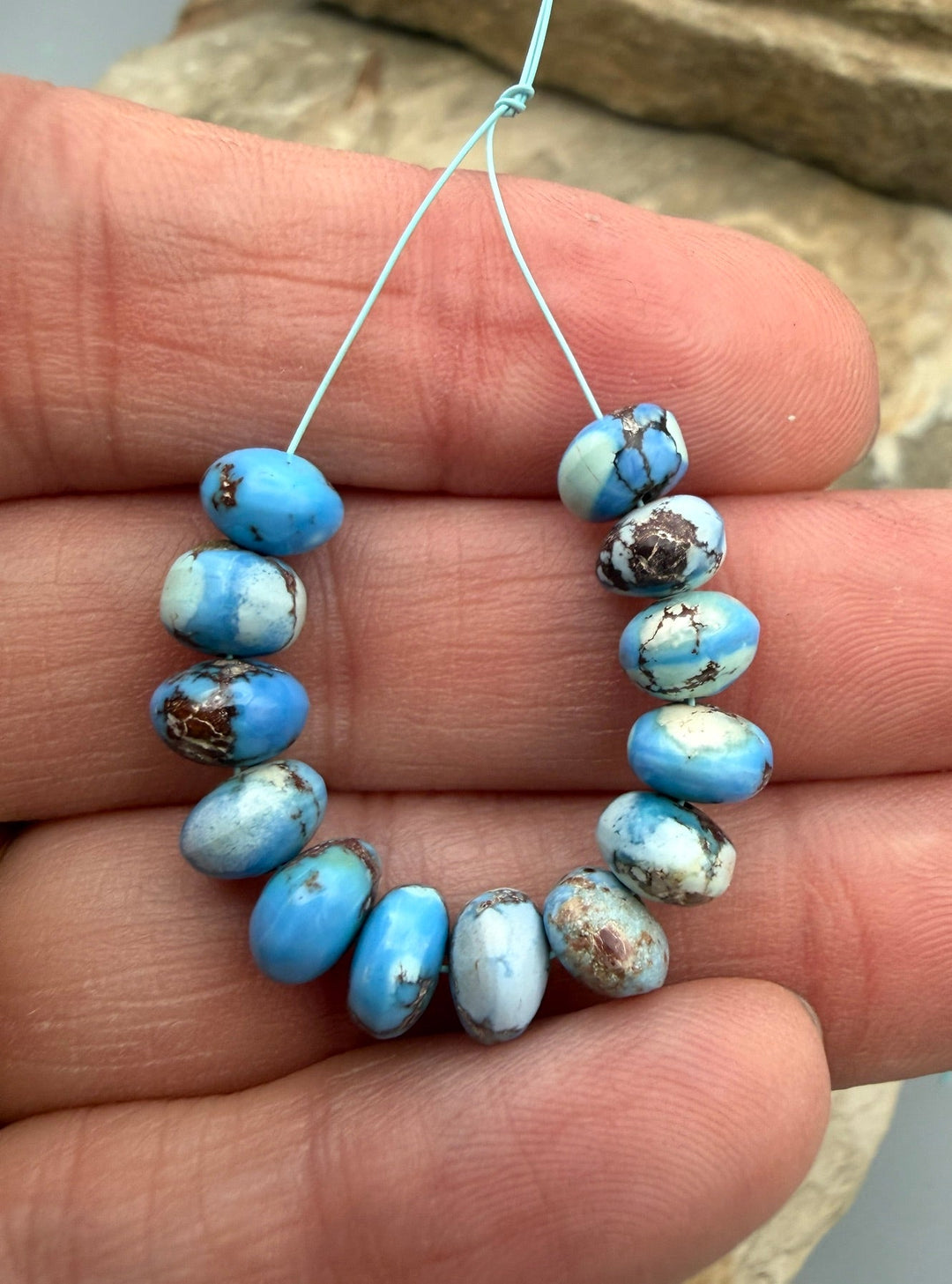 RARE AAA+ Golden Hills Turquoise (Kazakhstan) Handcut