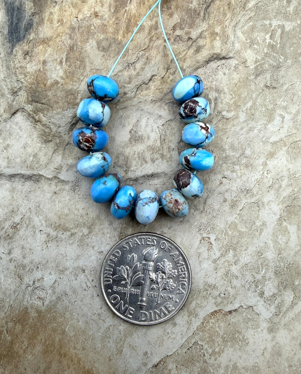 RARE AAA+ Golden Hills Turquoise (Kazakhstan) Handcut