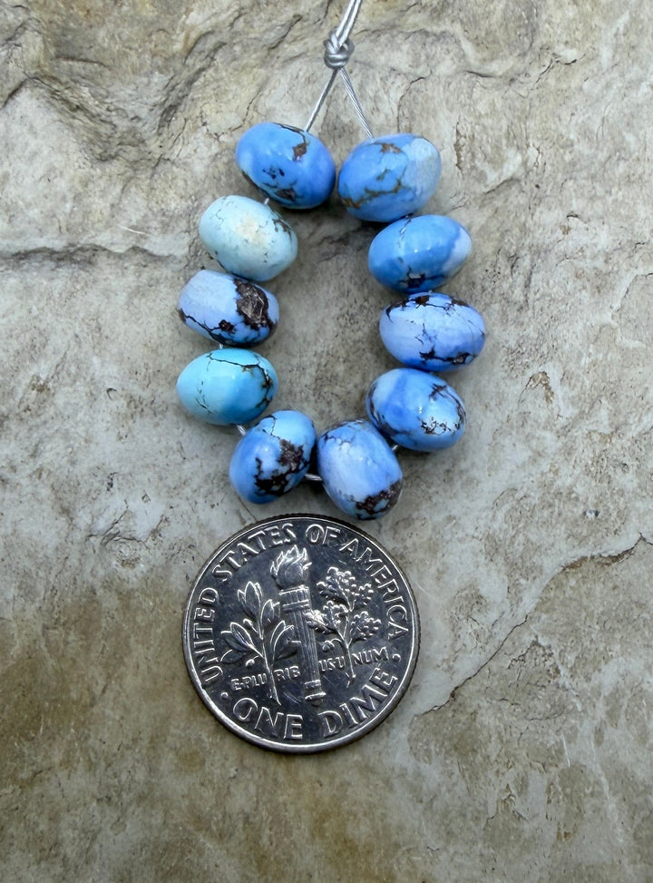 RARE AAA+ Golden Hills Turquoise (Kazakhstan) Handcut BIG