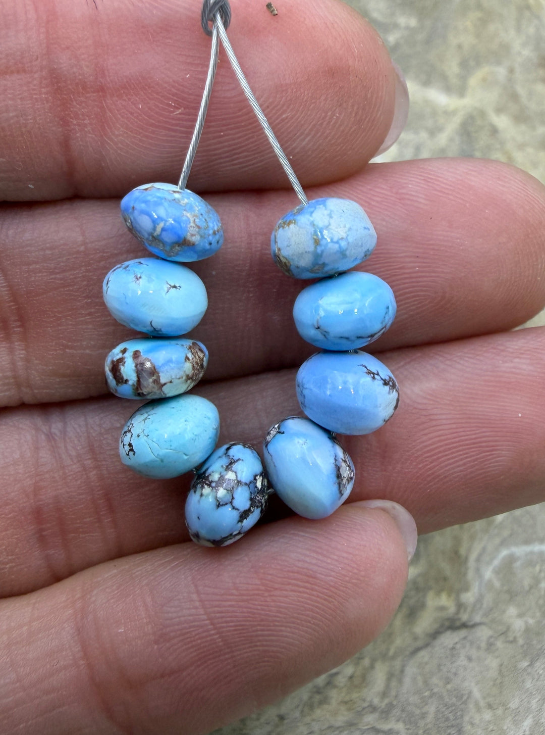 RARE AAA+ Golden Hills Turquoise (Kazakhstan) Handcut BIG
