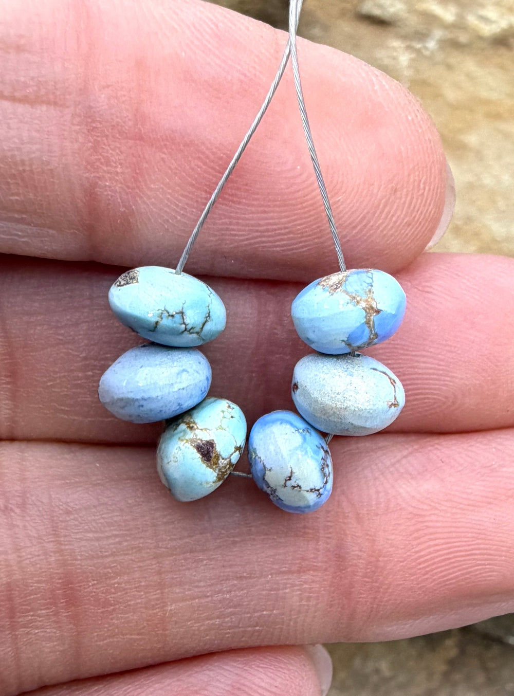 RARE AAA+ Golden Hills Turquoise (Kazakhstan) Handcut BIG