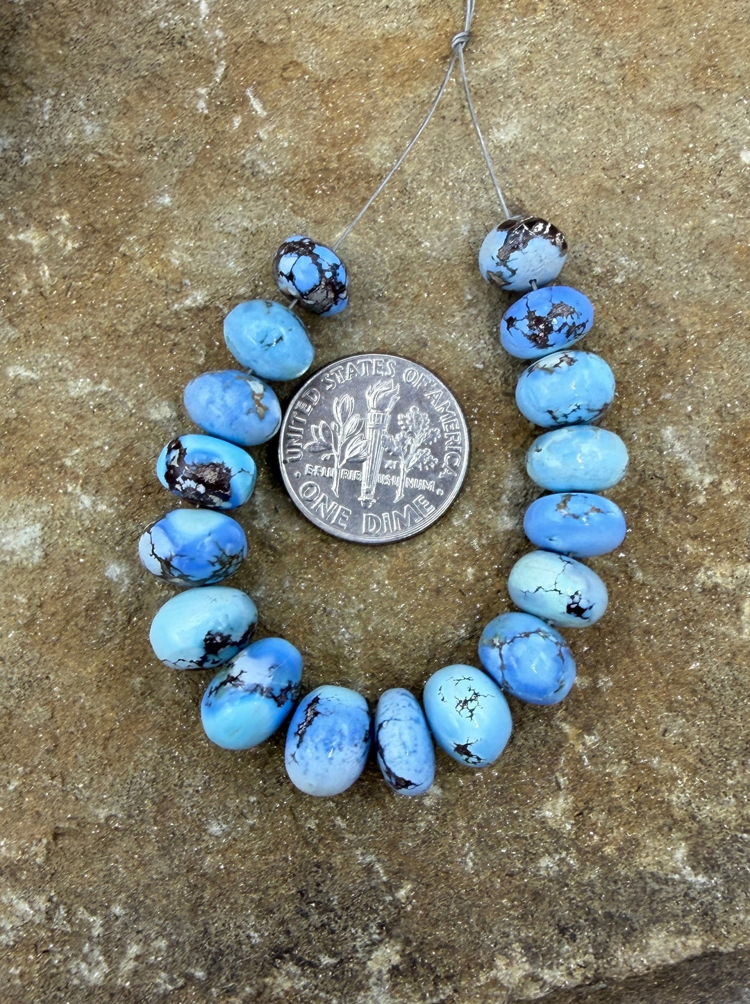 RARE AAA+ Golden Hills Turquoise (Kazakhstan) Handcut BIG