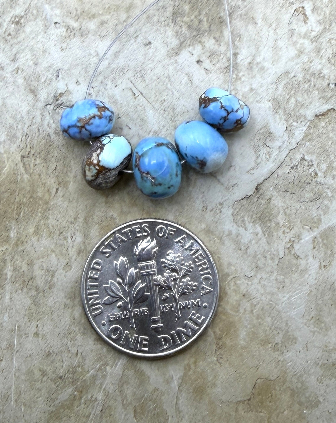 RARE AAA+ Golden Hills Turquoise (Kazakhstan) Handcut BIG