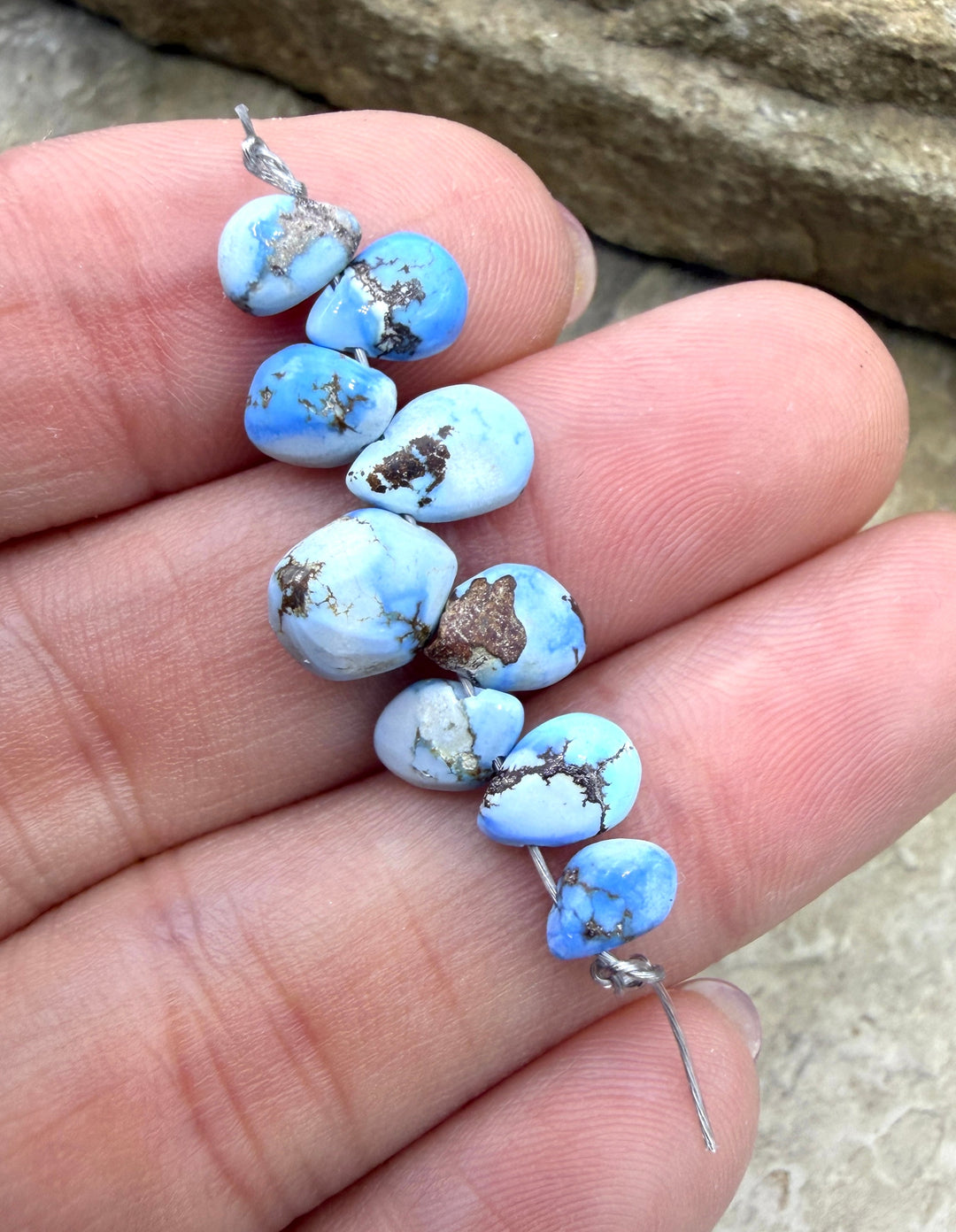 RARE AAA+ Golden Hills Turquoise (Kazakhstan) Handcut