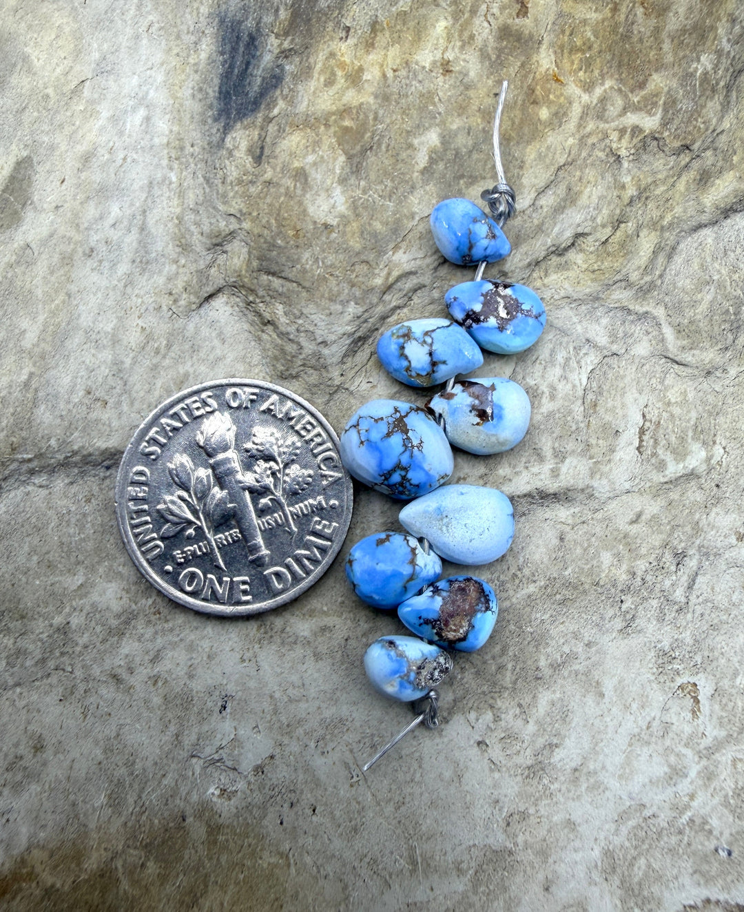 RARE AAA+ Golden Hills Turquoise (Kazakhstan) Handcut