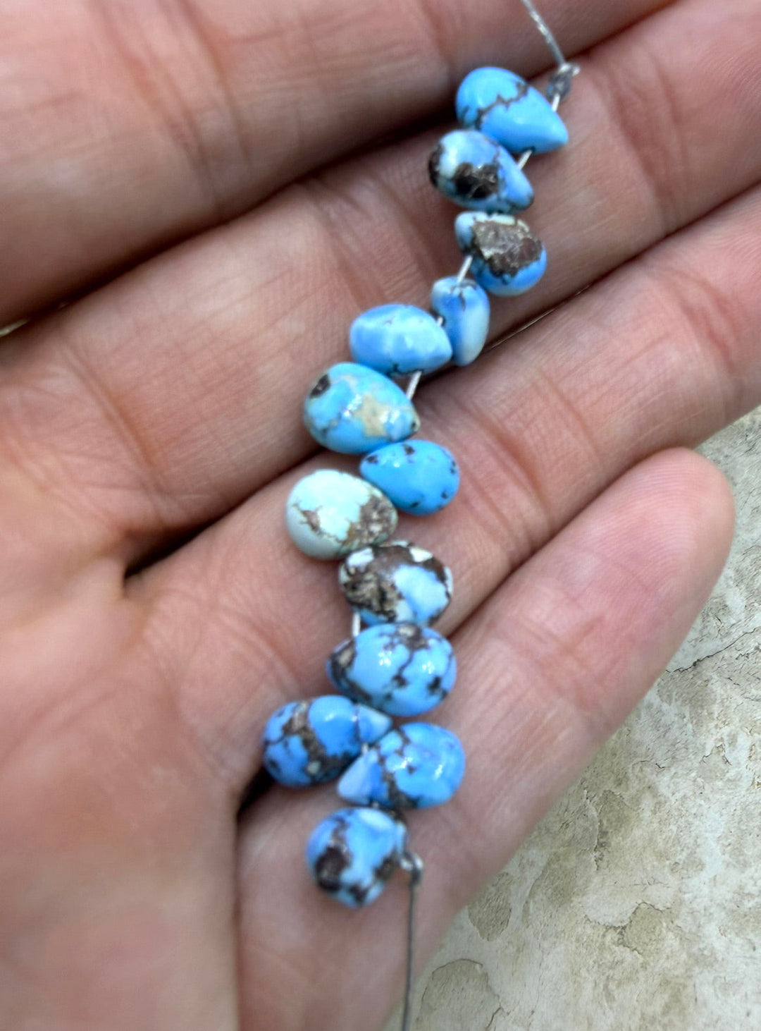 RARE AAA+ Golden Hills Turquoise (Kazakhstan) Handcut
