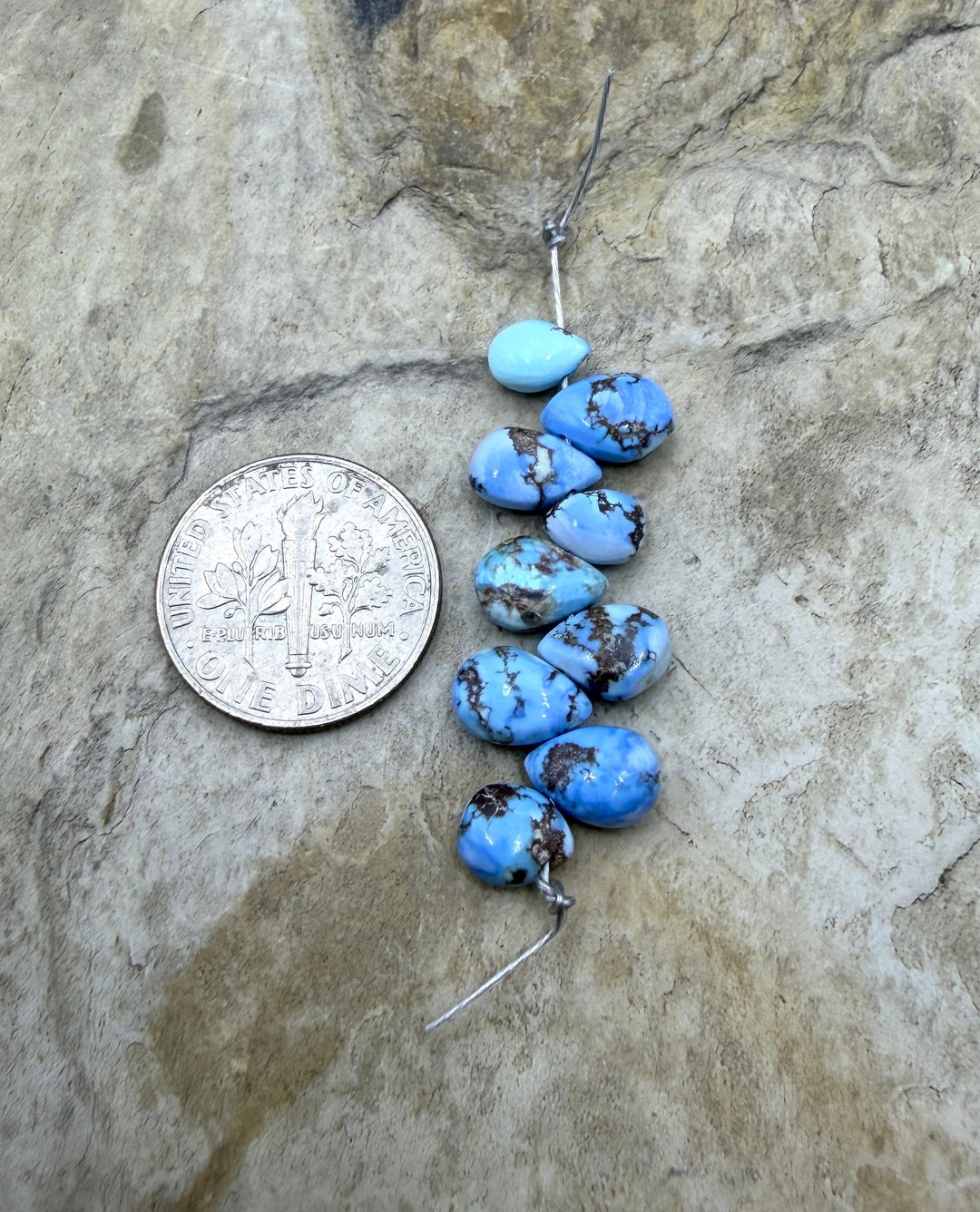 RARE AAA+ Golden Hills Turquoise (Kazakhstan) Handcut