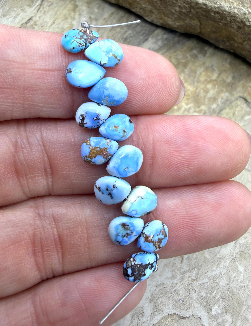 RARE AAA+ Golden Hills Turquoise (Kazakhstan) Handcut