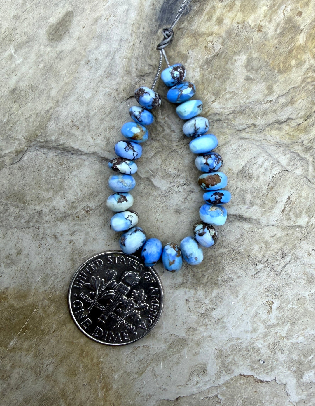 RARE AAA+ Golden Hills Turquoise (Kazakhstan) Handcut