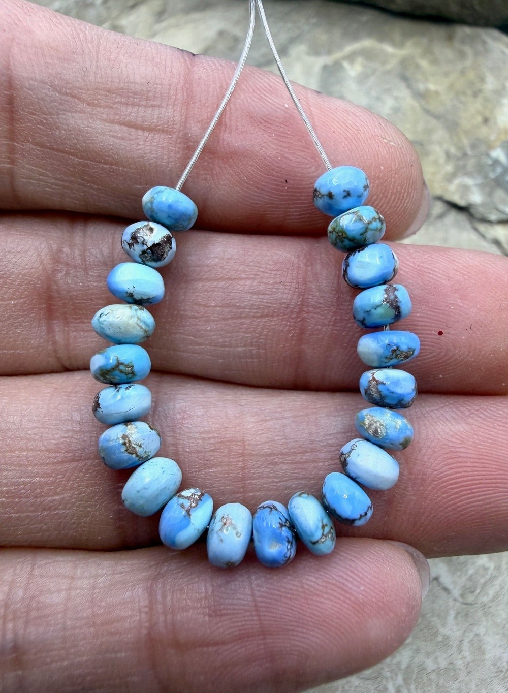 RARE AAA+ Golden Hills Turquoise (Kazakhstan) Handcut