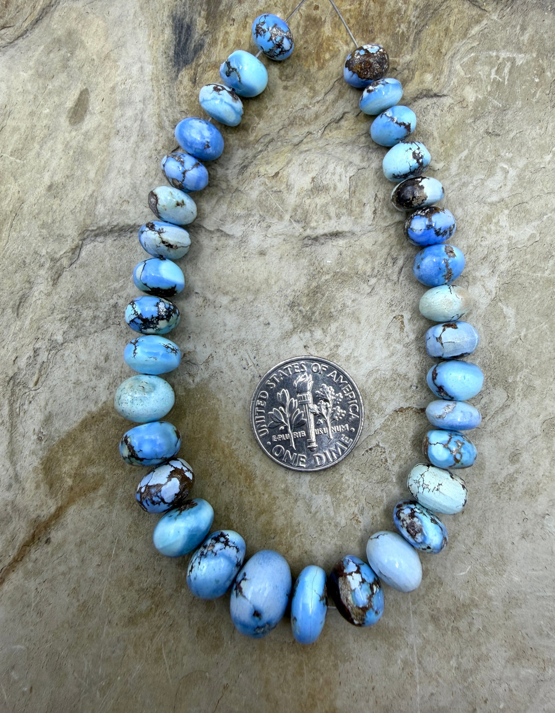 RARE AAA+ Golden Hills Turquoise (Kazakhstan) Handcut