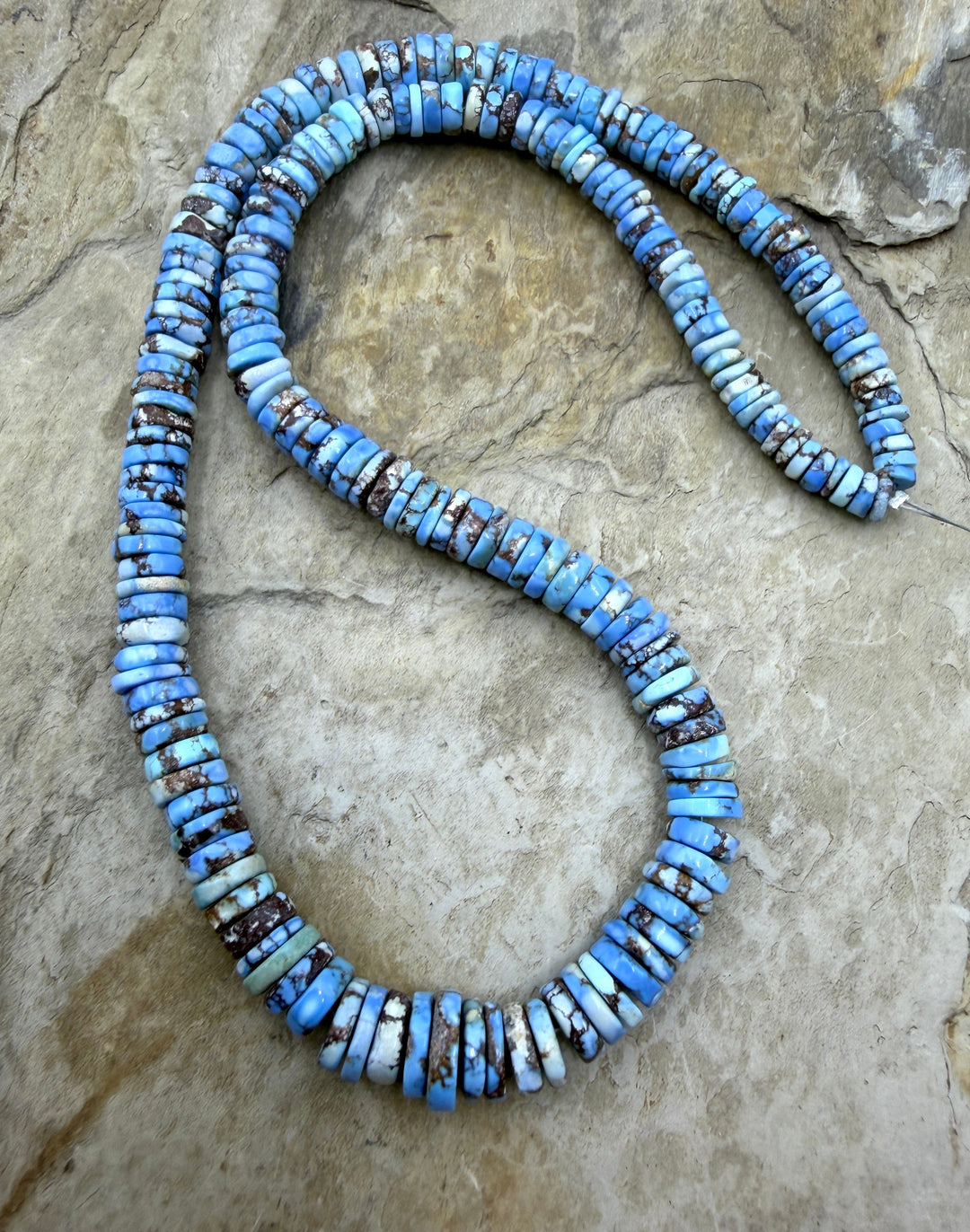RARE AAA+ Golden Hills Turquoise (Kazakhstan) Heishi Beads