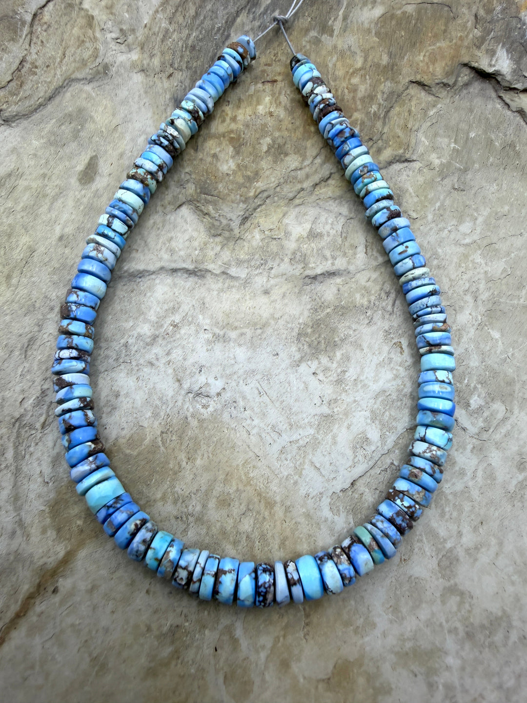 RARE AAA+ Golden Hills Turquoise (Kazakhstan) Heishi Beads