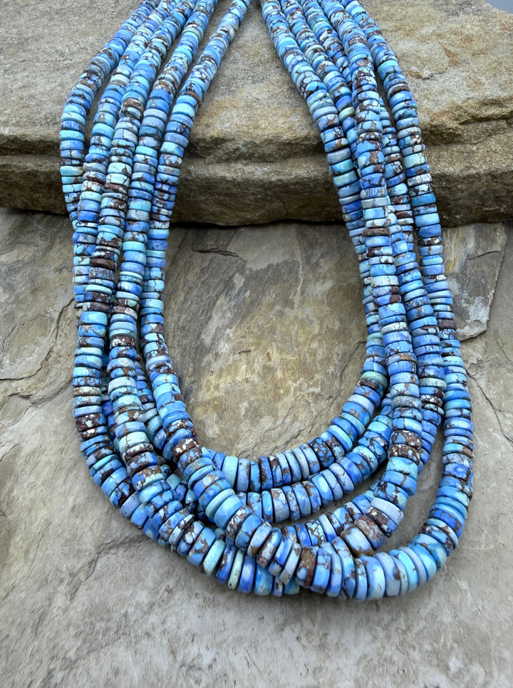 RARE AAA+ Golden Hills Turquoise (Kazakhstan) Heishi Beads
