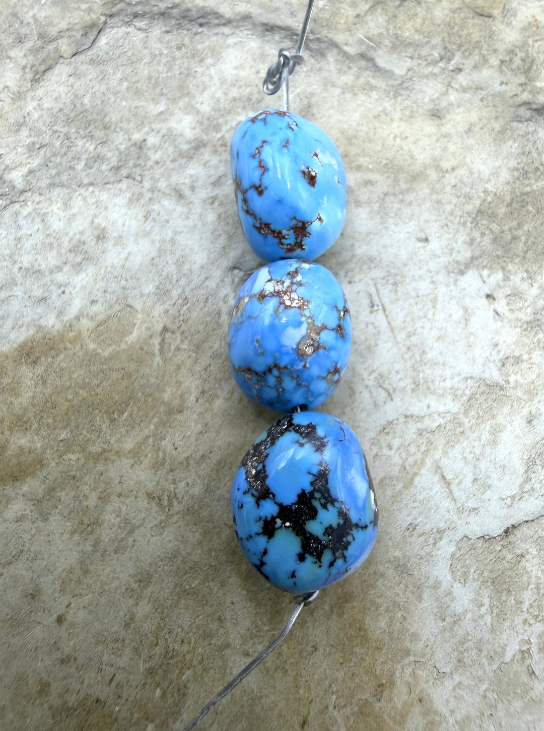 RARE AAA+ Golden Hills Turquoise (Kazakhstan) Large Rounded