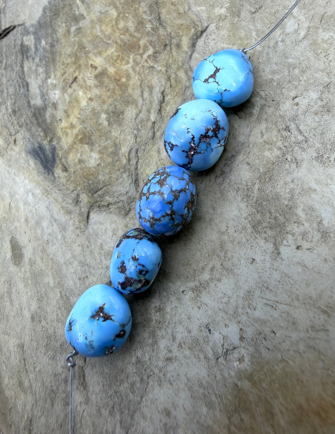 RARE AAA+ Golden Hills Turquoise (Kazakhstan) Large Rounded