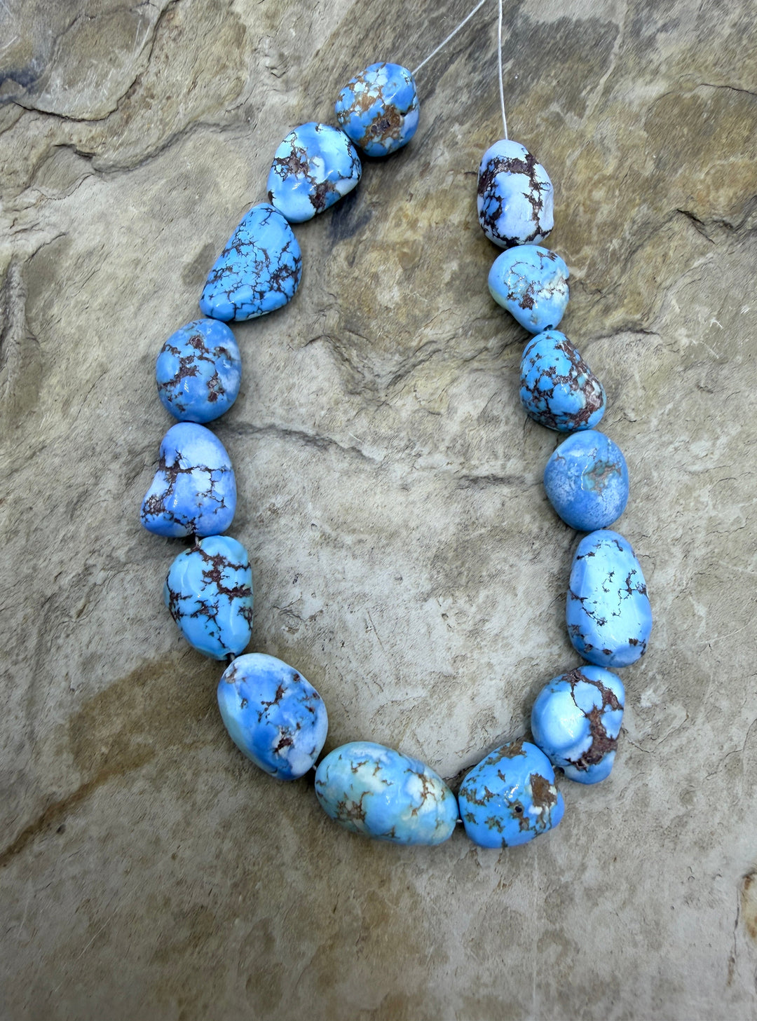 RARE AAA+ Golden Hills Turquoise (Kazakhstan) Large Rounded