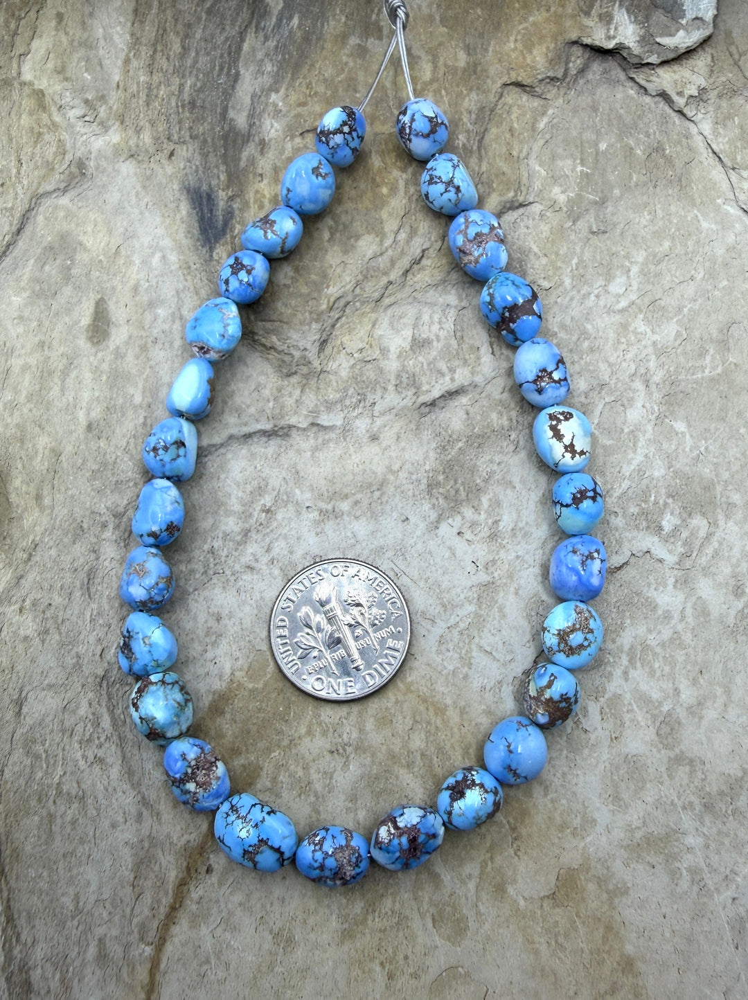 RARE AAA+ Golden Hills Turquoise (Kazakhstan) Large Rounded
