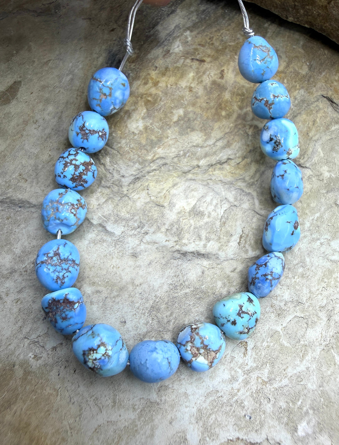 RARE AAA+ Golden Hills Turquoise (Kazakhstan) Large Rounded