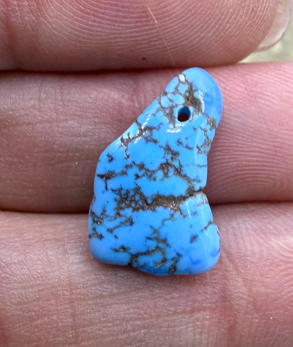 RARE AAA+ Golden Hills Turquoise (Kazakhstan) Nugget Bead
