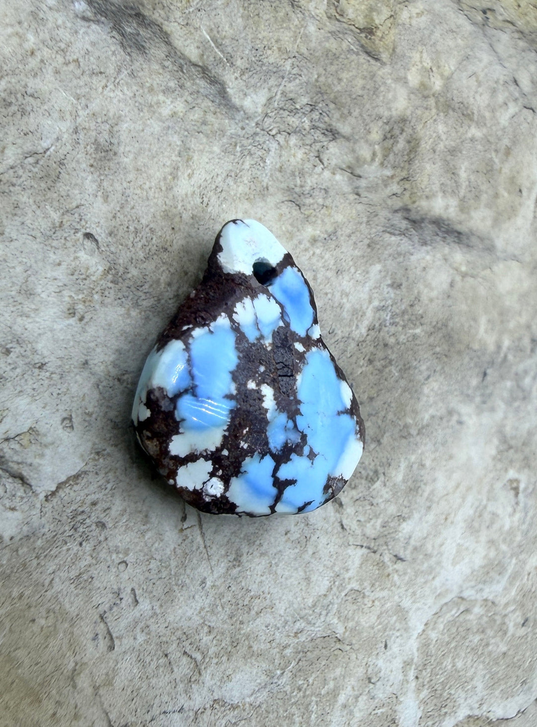 RARE AAA+ Golden Hills Turquoise (Kazakhstan) Nugget Bead